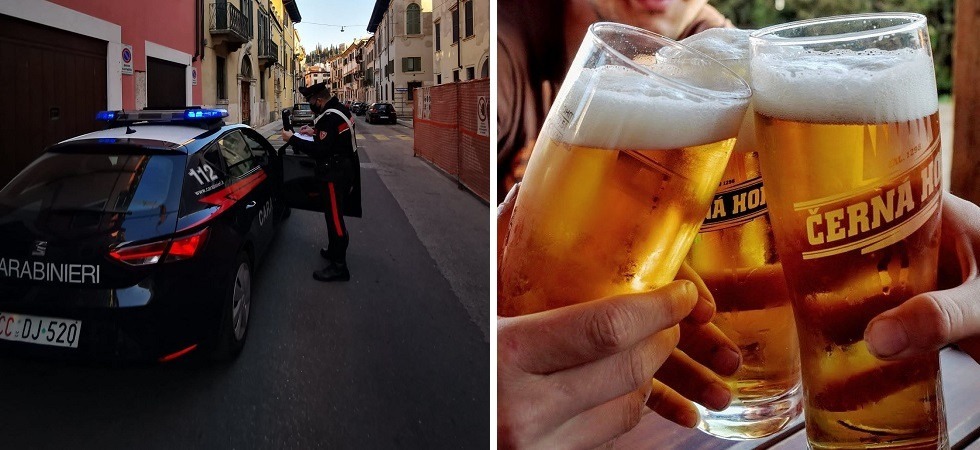 Coronavirus, affittano un b&b per organizzare una festa ma arrivano i carabinieri: 2.400 euro di sanzioni per sei giovani